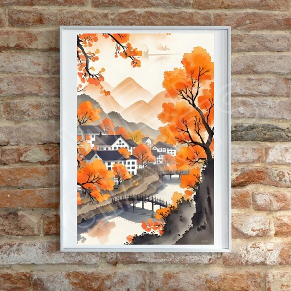 Beautiful Fall 11x17 Art Print - Picture 1 of 1